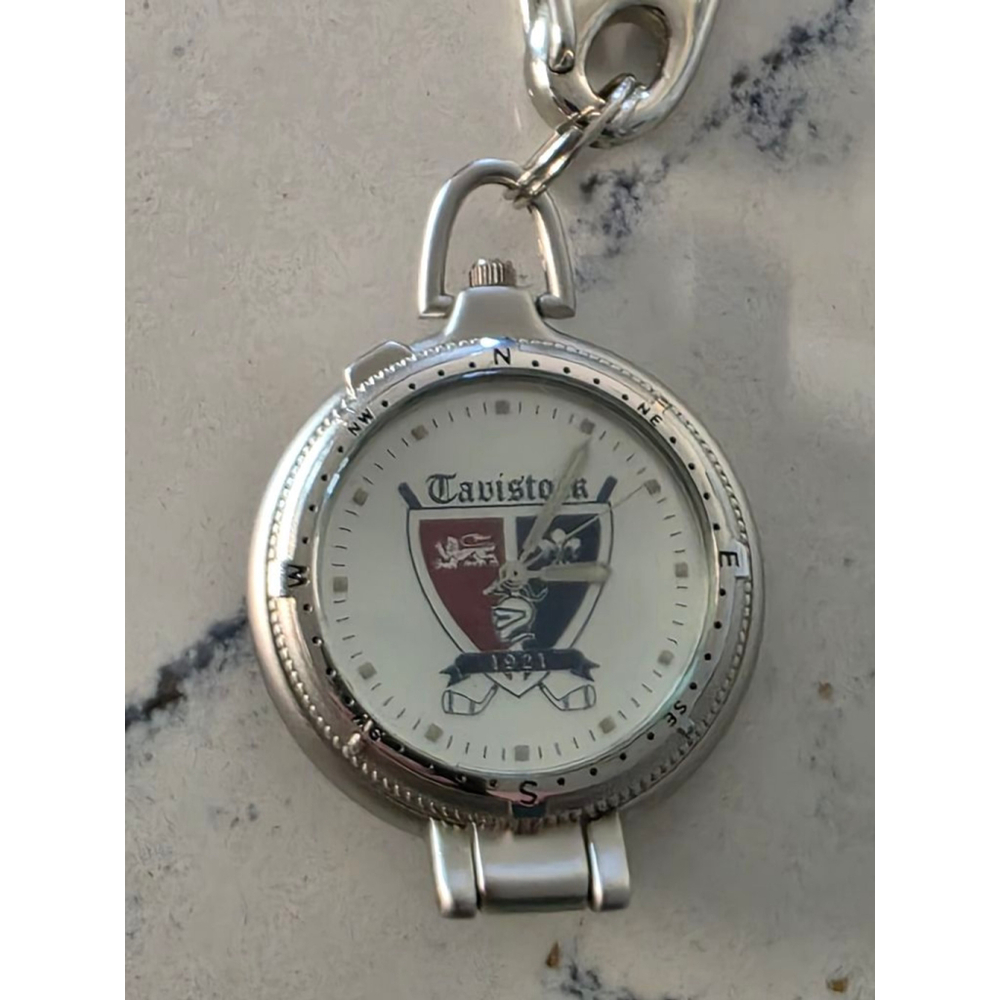 Men's Unbranded Silver Tone Tavistock Watch Keychain One Size